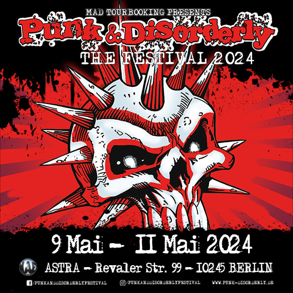 Tickets für Punk & Disorderly 2025 in Berlin am 09.05.2025 Astra